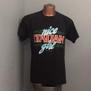 Vintage 90s Nice Italian Girl T-Shirt